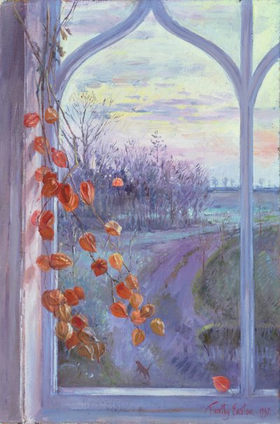 Lanterns at Sunset by Timothy Easton